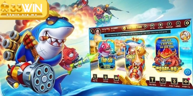 Bắn cá Tài Lộc - Chinh phục đại dương, kiếm thưởng lớn 2 Tham gia bắn cá Tài Lộc tại 33WIN hấp dẫn khó cưỡng